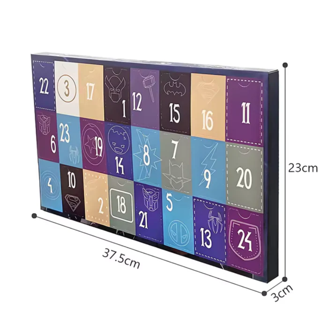 Calendario De Adviento De Superheroes